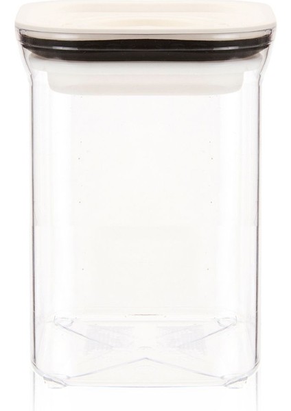 Şeffaf 1,1 Lt Erzak Kabı, Kullanışlı ve Dayanıklı Mutfak Saklama Çözümü