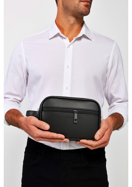 Erkek Kozmetik Çantası - Tıraş Çantası - Kişisel Bakım Çantası - Makyaj Çantası - El Çantası - Kozmetik Çantası - Unisex Çanta - Organizer El Çantası fiyatları