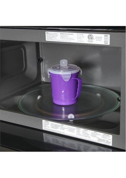 Renkli Mikrodalga Kapaklı Çorba ve Sıcak Içecek Kabı, Dayanıklı ve Çok Fonksiyonlu