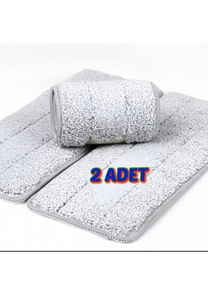 2 Adet Tablet Mop Yedek Bez Pamuklu Temizlik Bezi