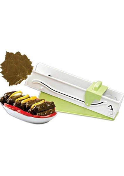 Kolay Kullanımlı Ev Tipi Yaprak Sarma Makinesi Beyaz