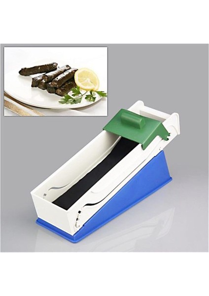 Kolay Kullanımlı Ev Tipi Yaprak Sarma Makinesi Beyaz