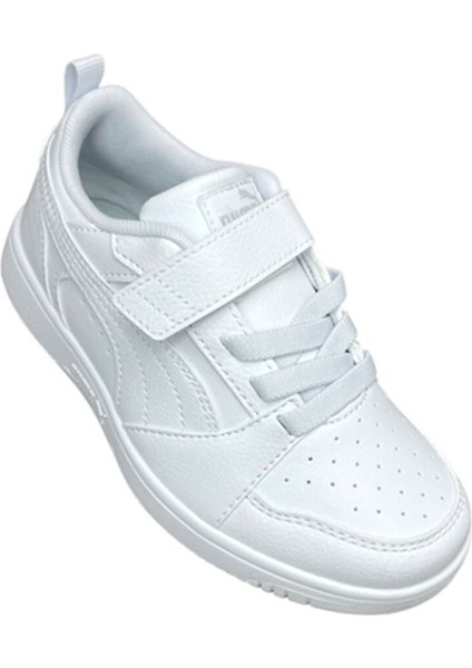 Beyaz Erkek Çocuk Yürüyüş Ayakkabısı 39741903-PUMA Rebound V6 Lo Ac+ Ps modelleri