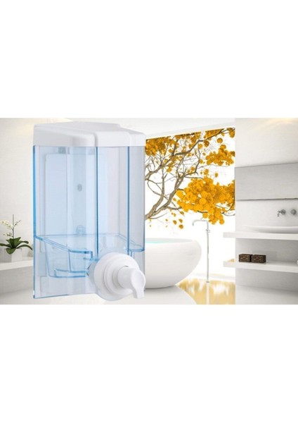 Hazneli Köpük Sabun Dispenseri 1000 ml Şeffaf, Pratik ve Şık Tasarım