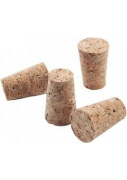 Çok Renkli Mantar Şişe Tapası Seti - 4 Adet, Şişe Kapağı, Tıpa