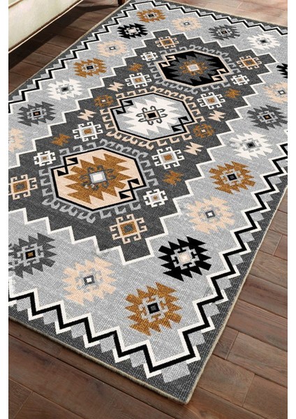 Kaymaz Taban Yıkanabilir Dijital Baskılı Halı Yolluk Mutfak Halısı modelleri