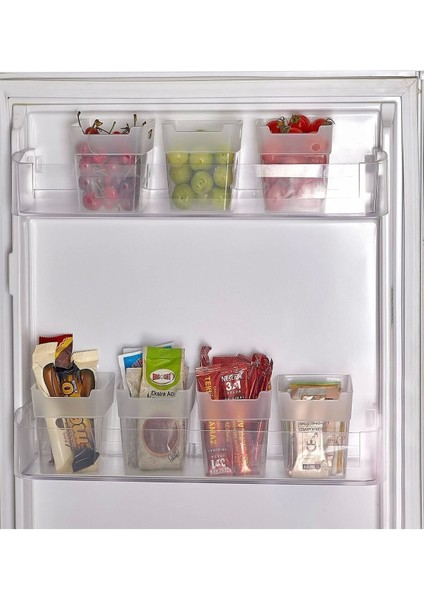 Şeffaf 6'lı Buzdolabı ve Kapak Içi Düzenleyici Seti, Organizer modelleri