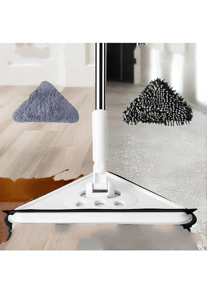 Teleskobik Üçgen Cam ve Tüm Yüzeyler İçin Çok Amaçlı Temizlik Aracı indirimleri