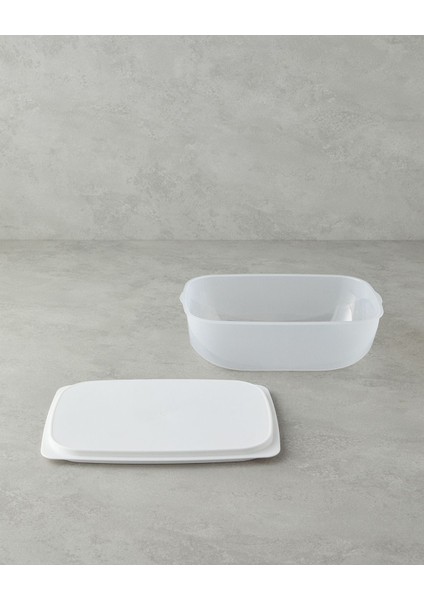 Beyaz ve Yeşil Plastik Saklama Kabı 30X21,5 Cm, Pratik ve Şık Kullanım fiyatları