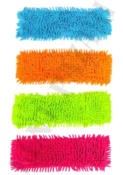 50 cm Makarna Mop Tekli, Yedek Mop Bezi, Pratik Temizlik Seti