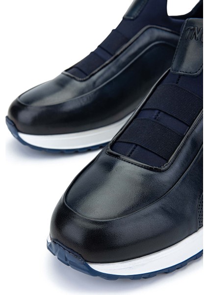 Siyah Erkek Deri Sneaker 383 6094 Erk Ayk Y24 fırsatları