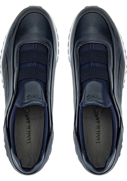 Siyah Erkek Deri Sneaker 383 6094 Erk Ayk Y24 indirimleri