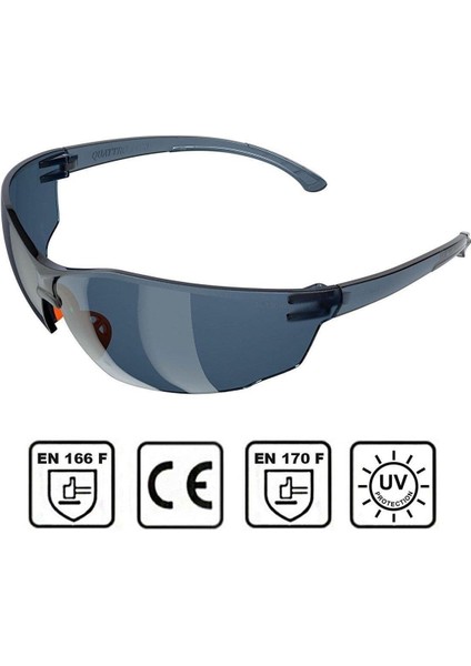 Uv Korumalı Silikon Burunlu Bisiklet Gözlüğü, Şık ve Konforlu Kullanım Sağlar.