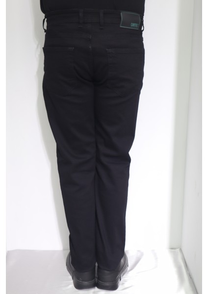 Fistan Store Erkek Siyah Normal Bel Normal Kesim Boru Paça Jean Pantolon fırsatları