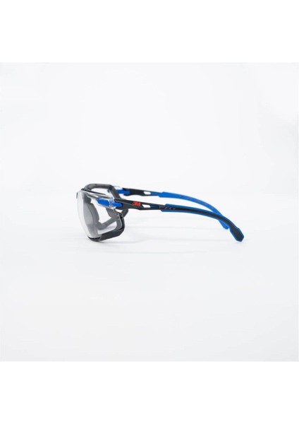 Mavi Siyah Kenarlı Şeffaf Güvenlik Gözlüğü Kiti modelleri