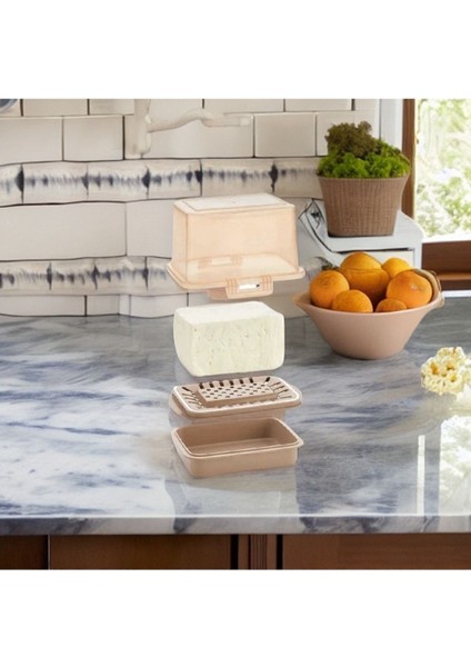 Bakır Peynir Saklama Kabı, Saklama ve Sunum Için Şık Tasarım