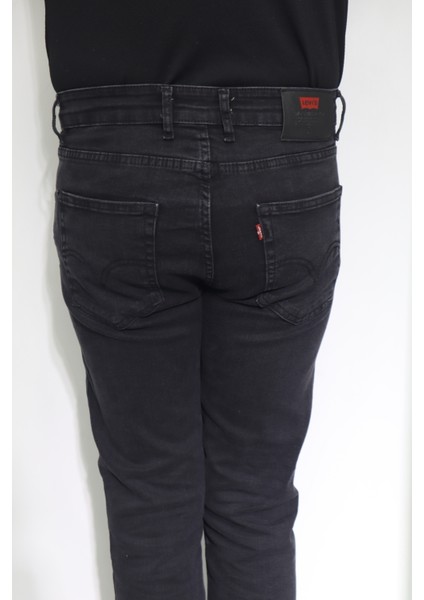 Fistan Store Erkek Füme Normal Bel Dar Kesim Boru Paça Jean Pantolon indirimleri