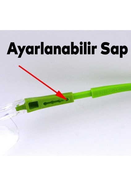 Şeffaf Laboratuvar Koruyucu Gözlük Seti, 12 Adet, Yüksek Güvenlik ve Rahatlık Sağlar fırsatları