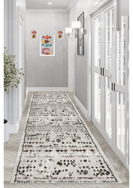 Kaymaz Taban Yıkanabilir Dijital Baskılı Halı Yolluk Mutfak Halısı