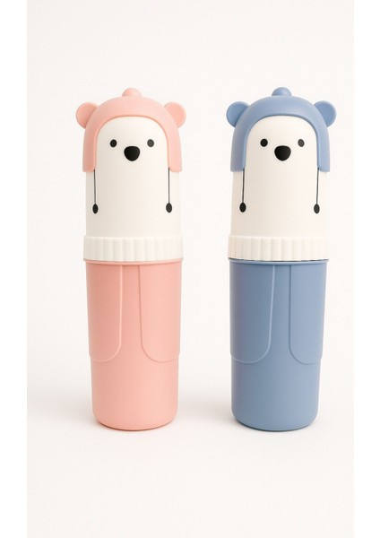 Çok Amaçlı Seyahat Saklama Kabı, Mavi-Pembe Renkli, Pratik ve Şık Tasarım fiyatları