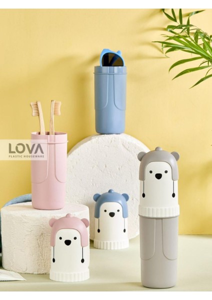 Çok Amaçlı Seyahat Saklama Kabı, Mavi-Pembe Renkli, Pratik ve Şık Tasarım modelleri