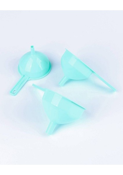 Beyaz 3'lü Huni Seti, Pratik ve Şık Mutfak Aksesuarı