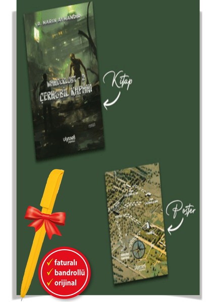 Alfa Kalem+ Wanderlust - 2 Çernobil Kapanı (B. Narin Aymandir)-Yeni-Ulysses Kitap