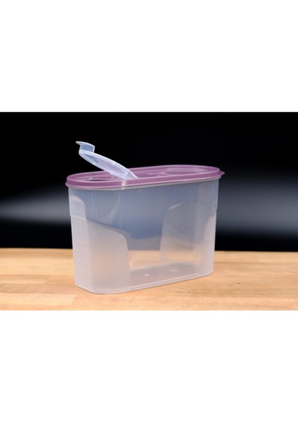 Beyaz 2 Litre Erzak Kabı, Şeffaf ve Sağlam Saklama Kabı indirimleri