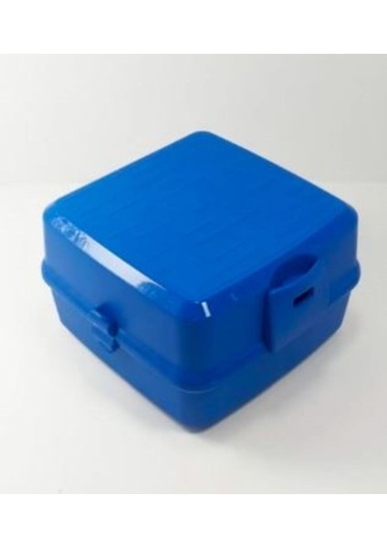 Koyu Mavi Beslenme Kutusu, 15X16X9CM, Sağlıklı ve Şık Tasarım