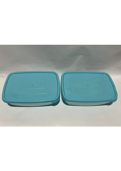 Mavi 1,2 Litre 2'li Saklama Kabı Seti modelleri