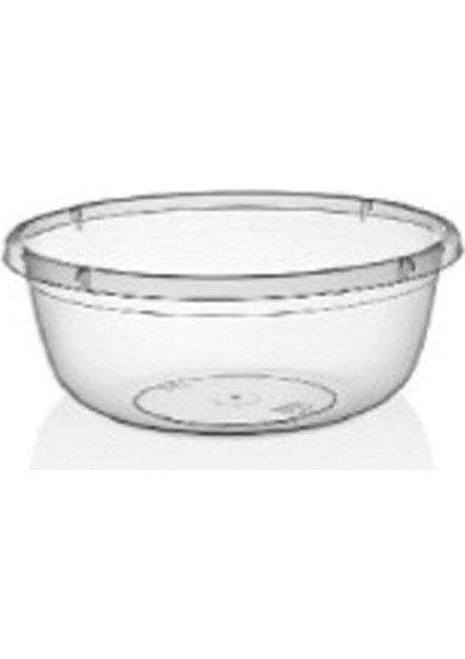 Şeffaf 3,5 Lt. Kaplar, Turuncu Renkli, Dayanıklı ve Hafif, Çok Amaçlı Kullanım