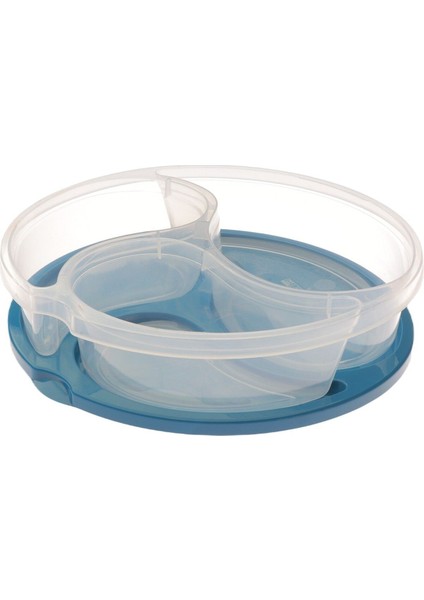 Üç Bölmeli Küçük Saklama Kabı, Pratik ve Renkli, Turuncu Renkli fırsatları