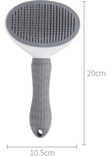 Süslüpati Otomatik Temizlenen Tuşlu Evcil Hayvan Fırçası Kedi Köpek Tüy Toplayıcı Tarak indirimleri