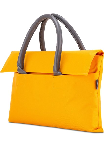 Byn-El Wtxpro Su Geçirmez Kumaş 13-14 Inch Bayan Laptop, Notebook, Macbook Air El Çantası- Tote Bag
