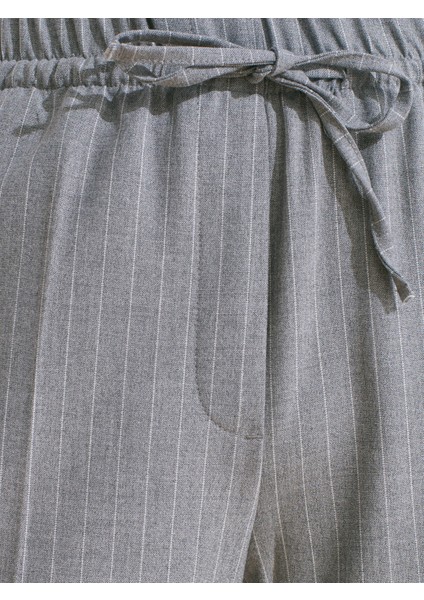 72142 Bağcıklı Jogger Pantolon-Gri fırsatları