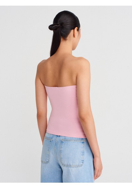 21103 Straplez Top-Toz Pembe fiyatları