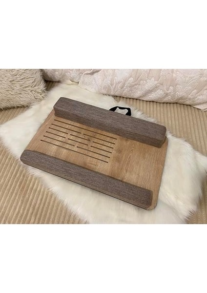 Supply Telefon ve Tablet Bölmeli Minderli Laptop Sehpası Notebook Bilgisayar Çalışma Masası Solak modelleri