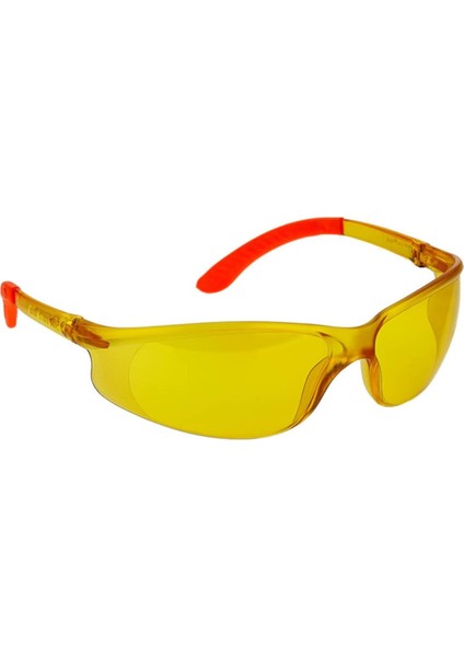 Yüksek Görüşlü Sarı Koruyucu Gözlük, Güvenli ve Rahat Kullanım