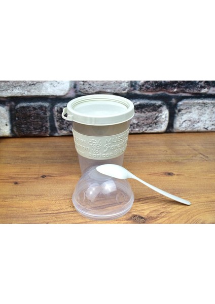 Kapaklı 600ML Beyaz Plastik Çok Amaçlı Mutfak Kabı fiyatları