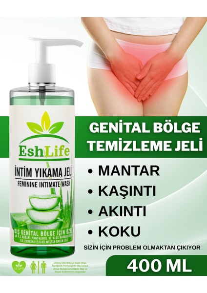 İntim Yıkama Jeli 400 ml – Mantar ve Kokuya Karşı Koruma fiyatları
