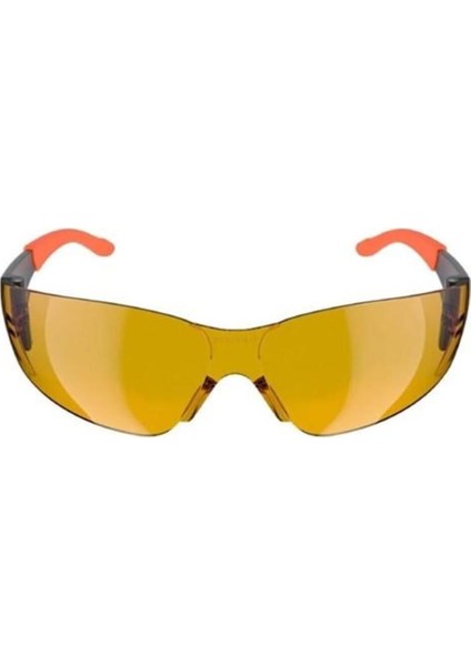 Sarı Polikarbonat Toz Çapak Gözlükleri 12'li Paket, Dayanıklı ve Güvenli Koruma Seti