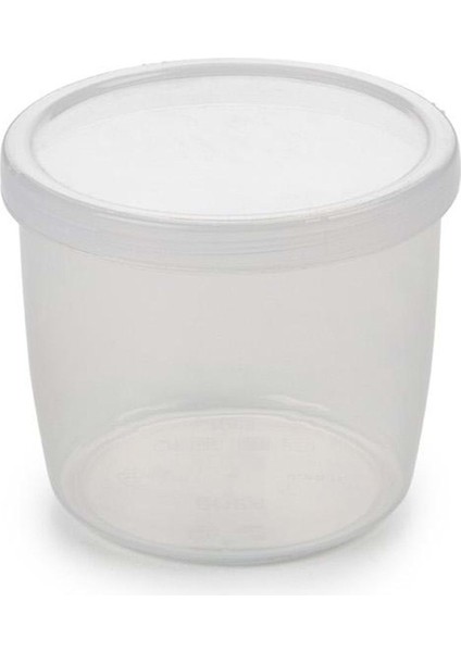 0,33 Lt Vidalı Saklama Kabı, Gri, No:2, BO-508