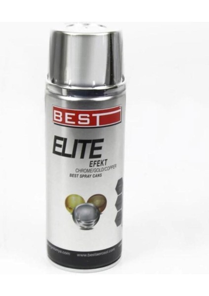 Krom Efekt Sprey Boya 400 Ml, Parlak ve Dayanıklı Yüzeyler Için Ideal Seçim