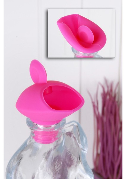 Çok Renkli Silikon Kapatılabilir Şişe Kapağı, Pratik ve Şık Tasarım