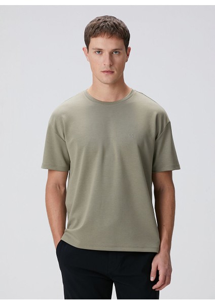 Haki Erkek Slim Fit T-Shirt 1094075