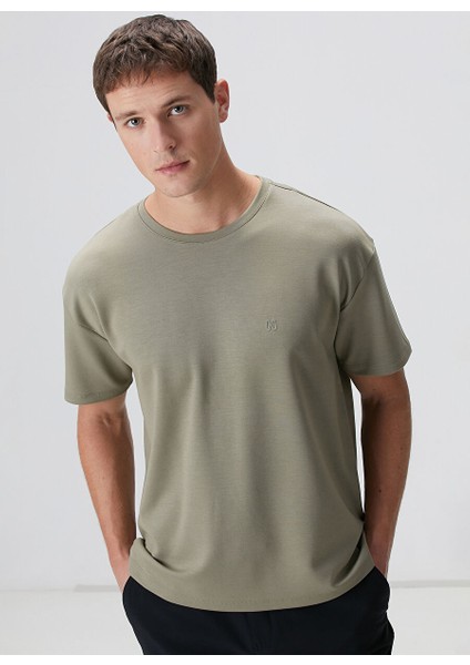 Haki Erkek Slim Fit T-Shirt 1094075 fiyatları