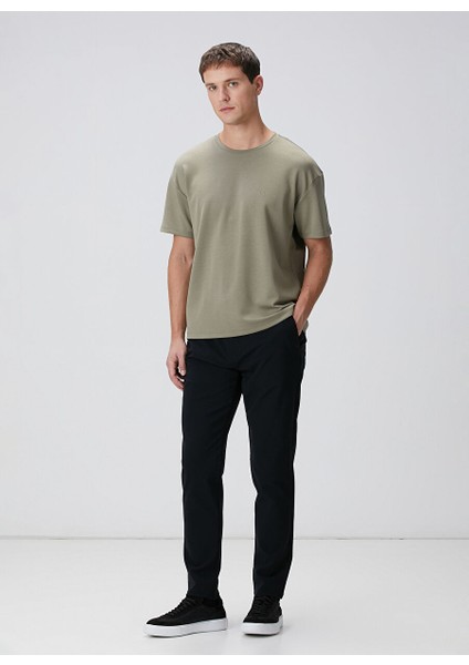 Haki Erkek Slim Fit T-Shirt 1094075 modelleri