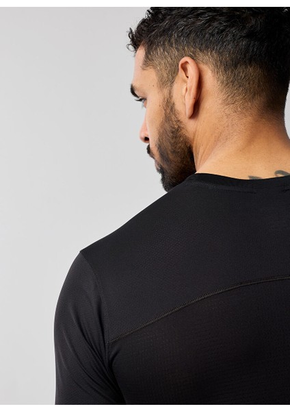 Siyah Erkek Normal T-Shirt 211538001 Atmosphere Short Sleeve 3 fiyatları