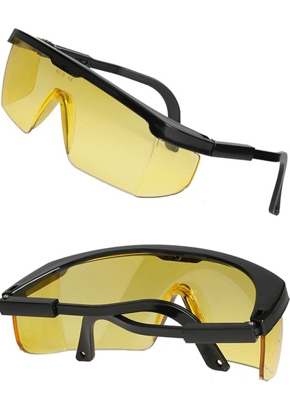 Ayarlı Çapak Koruyucu Gözlük, Füme ve Sarı Renkli, Hafif ve Konforlu Tasarım fiyatları