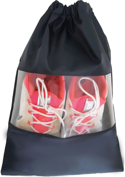 Pencereli, Su Geçirmez Ayakkabı Saklama Çantası, Dayanıklı ve Şık Tasarım